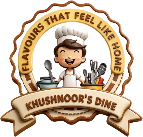 Khushnoor's Dine 18 Logo